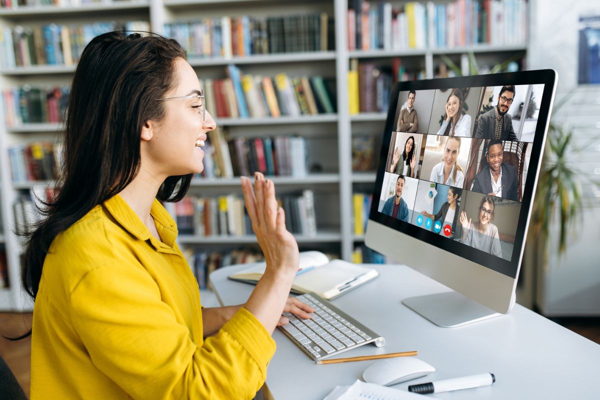 Remote live training session